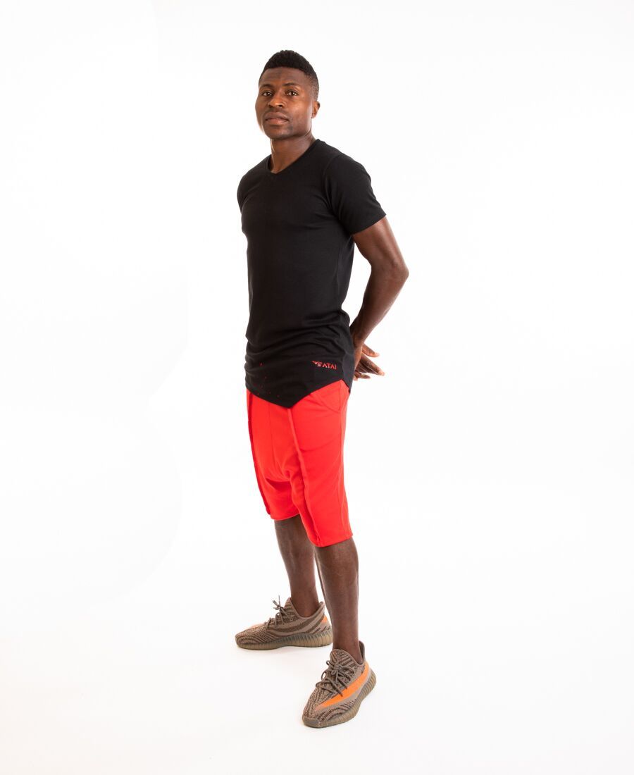 Red short trousers - Fatai Style