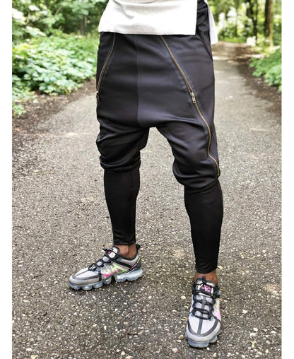 Trousers with two long zip attached - Fatai Style
