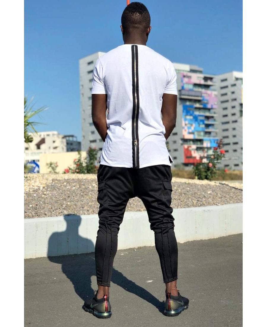 Black trousers with great design - Fatai Style