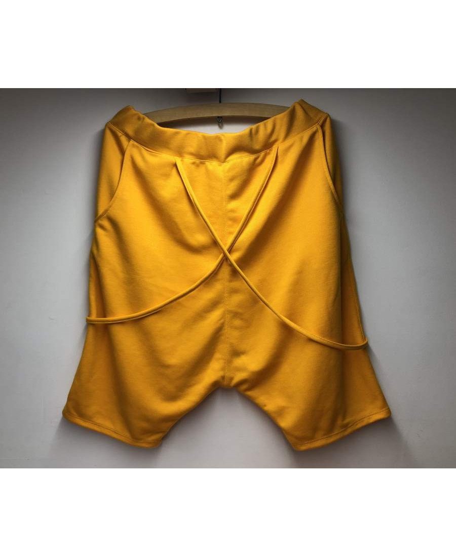 Short trousers yellow with special design - Fatai Style