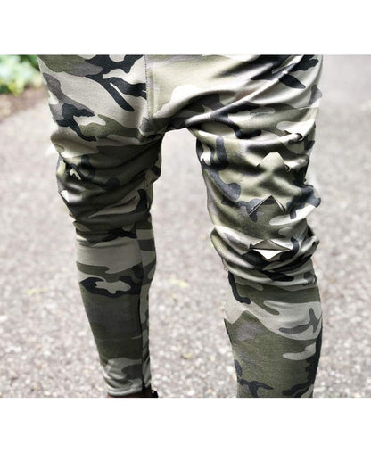 (SET) Tracksuit ''Long Camo'' (t-shirt+trousers) - Fatai Style
