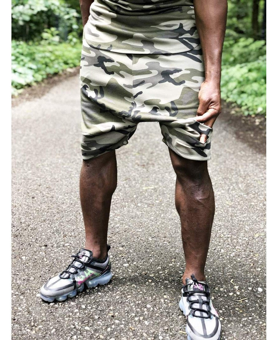 Short trousers camo with cuts - Fatai Style