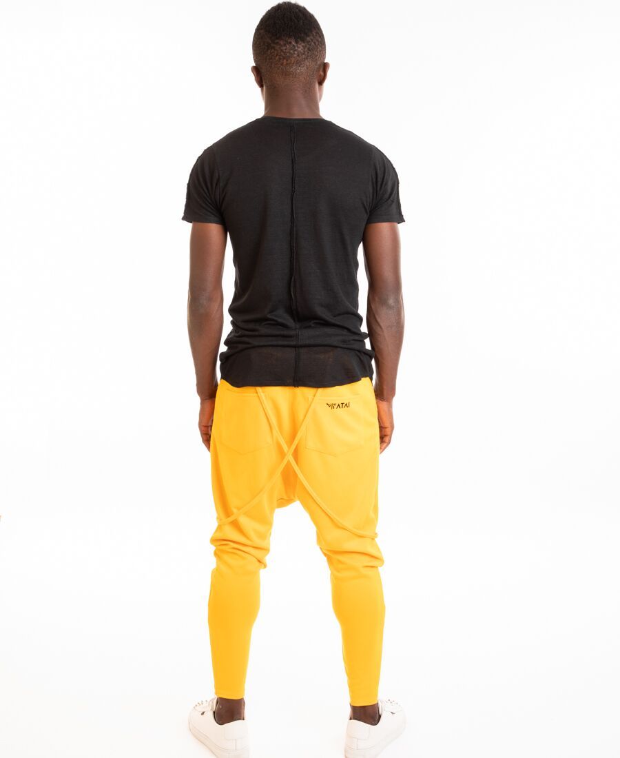 Yellow trousers with special design - Fatai Style