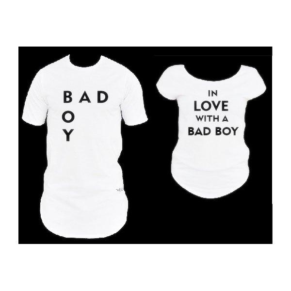 Set of 2 Personalized Valentine`s Day T-shirts - Fatai Style