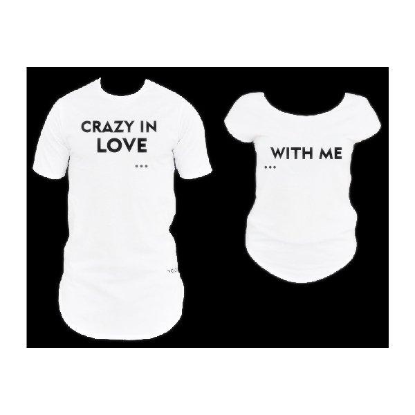 Set of 2 Personalized Valentine`s Day T-shirts - Fatai Style