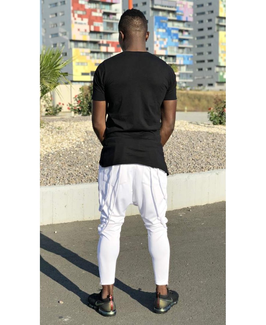 White trousers with great design - Fatai Style