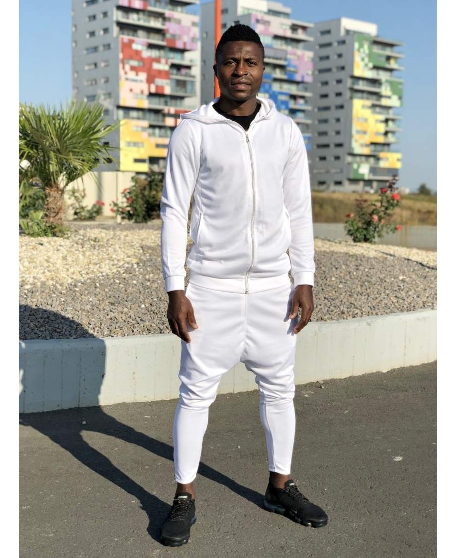 All White Tracksuit - Fatai Style