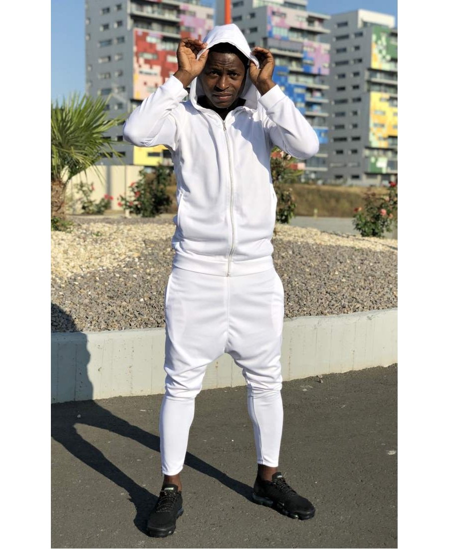 All White Tracksuit - Fatai Style