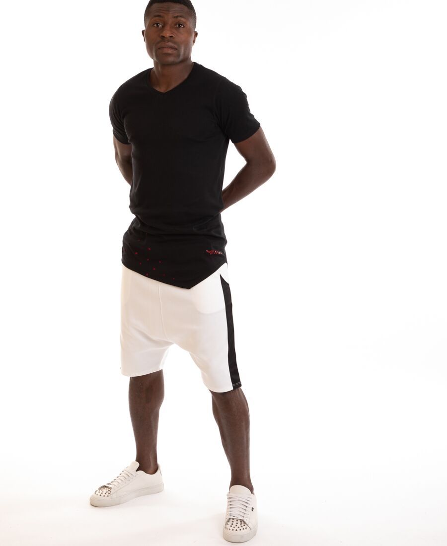 White short trousers with black line - Fatai Style
