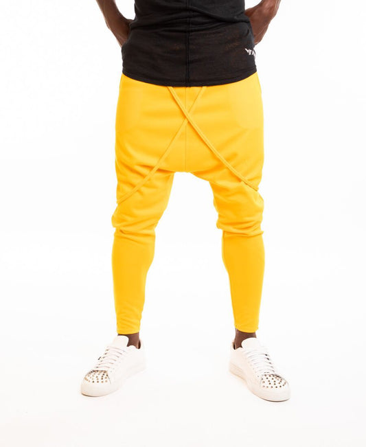 Yellow trousers with special design - Fatai Style