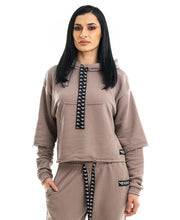 Încarcă imaginea în vizualizatorul Galerie, Bluza capuccino - tip 2in1
