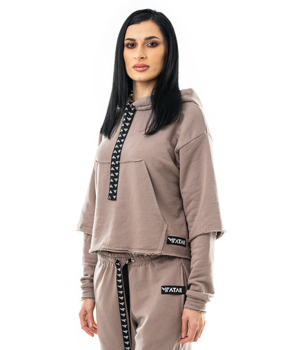 Bluza capuccino - tip 2in1