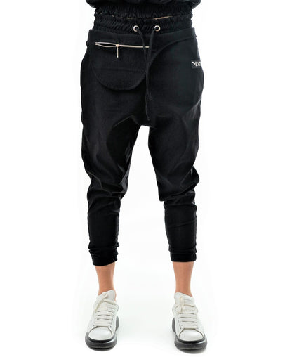 Pantaloni casual cu borseta