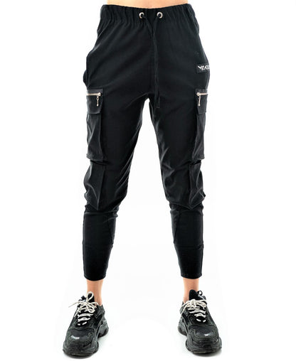Pantaloni casual cu buzunare laterale