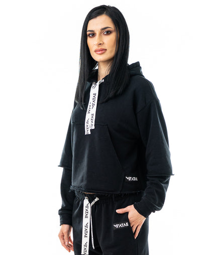 Bluza neagra - tip 2in1