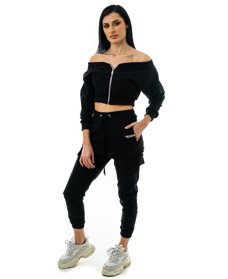 Compleu casual negru