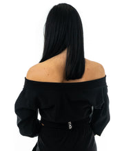 Încarcă imaginea în vizualizatorul Galerie, Bluza casual neagra - tip jacheta
