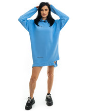 Încarcă imaginea în vizualizatorul Galerie, Rochie bleu sport - imprimata
