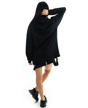 Încarcă imaginea în vizualizatorul Galerie, Rochie neagra sport - imprimata
