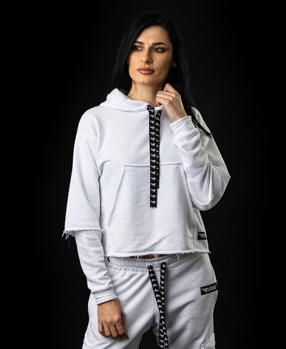 Bluza alba - tip 2in1