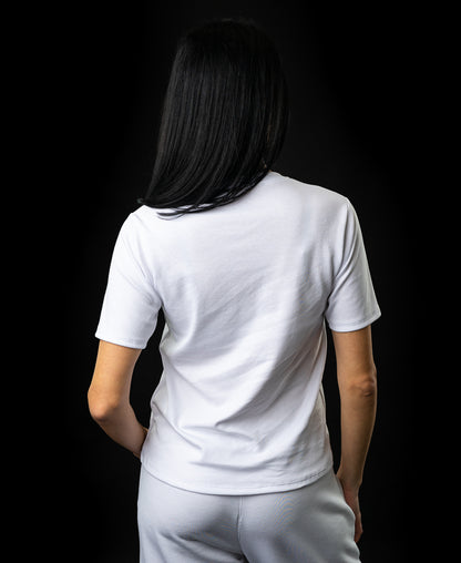 Tricou alb casual/sport