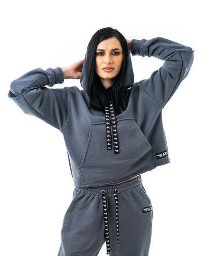 Bluza gri - tip 2in1