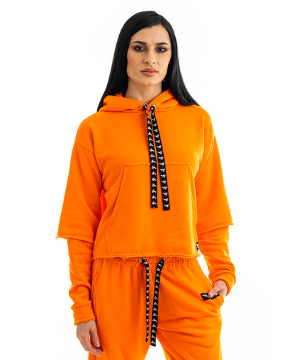 Bluza portocalie - tip 2in1