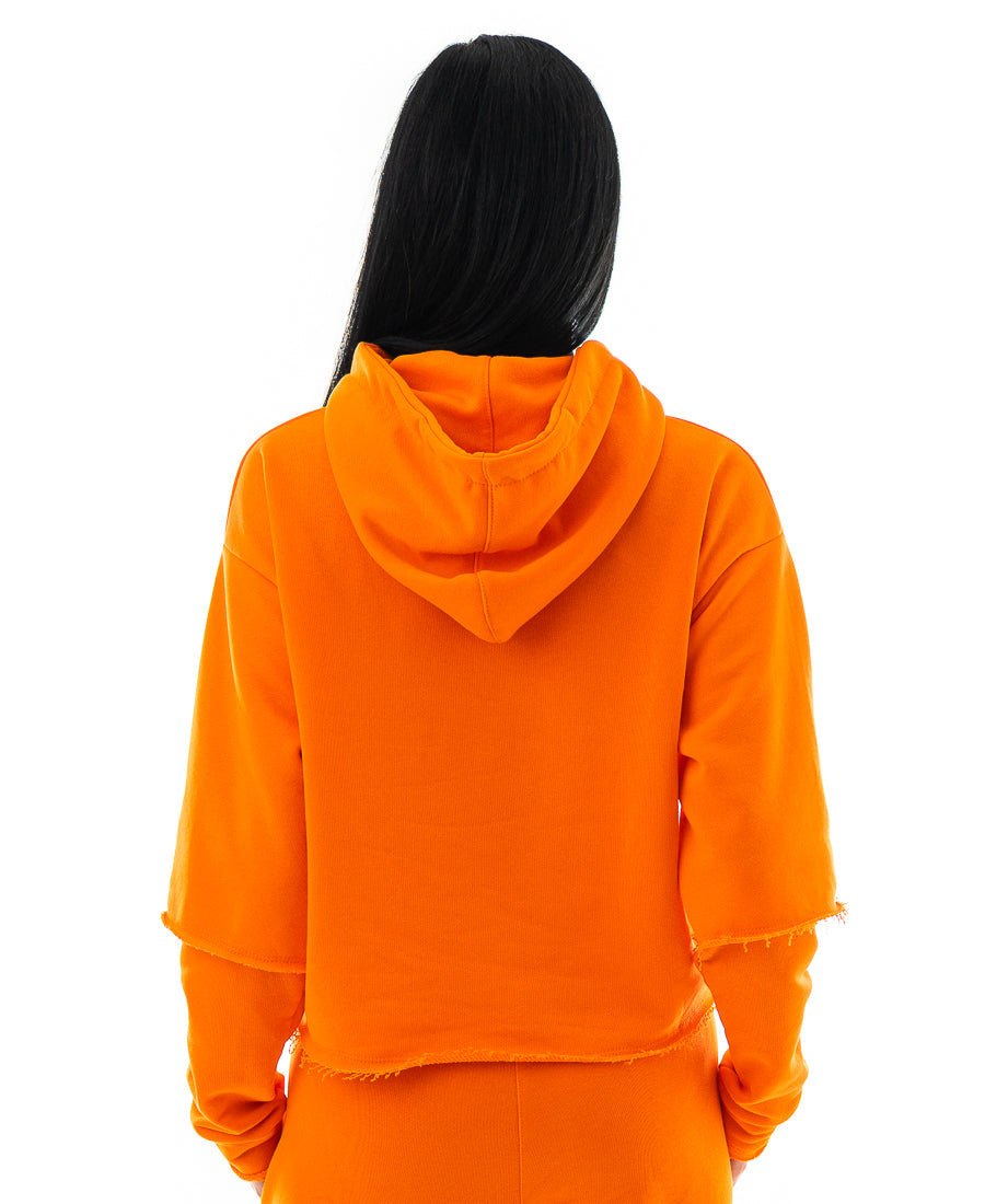 Bluza portocalie - tip 2in1