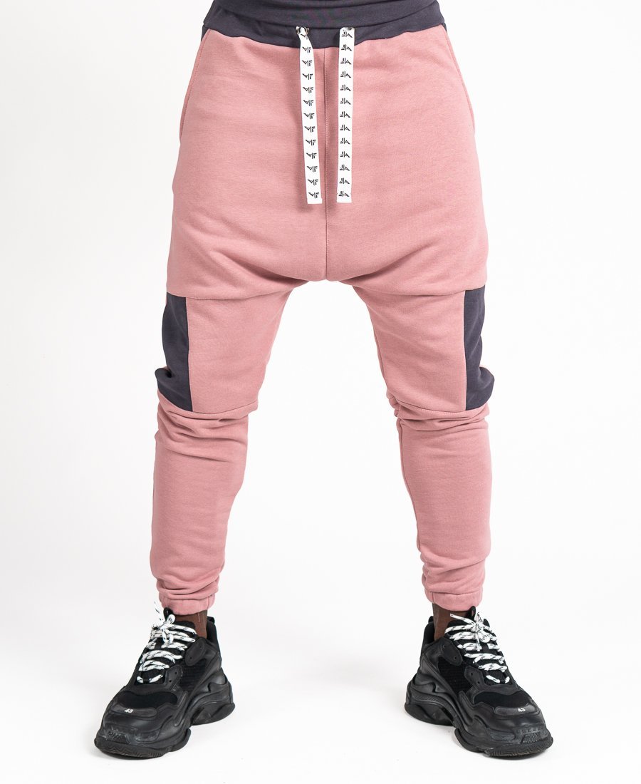 Pink trousers with grey - Fatai Style