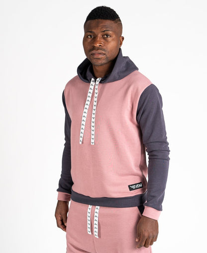 Pink sweater with grey - Fatai Style