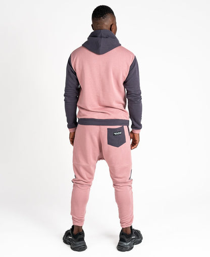 Pink tracksuit with grey - Fatai Style
