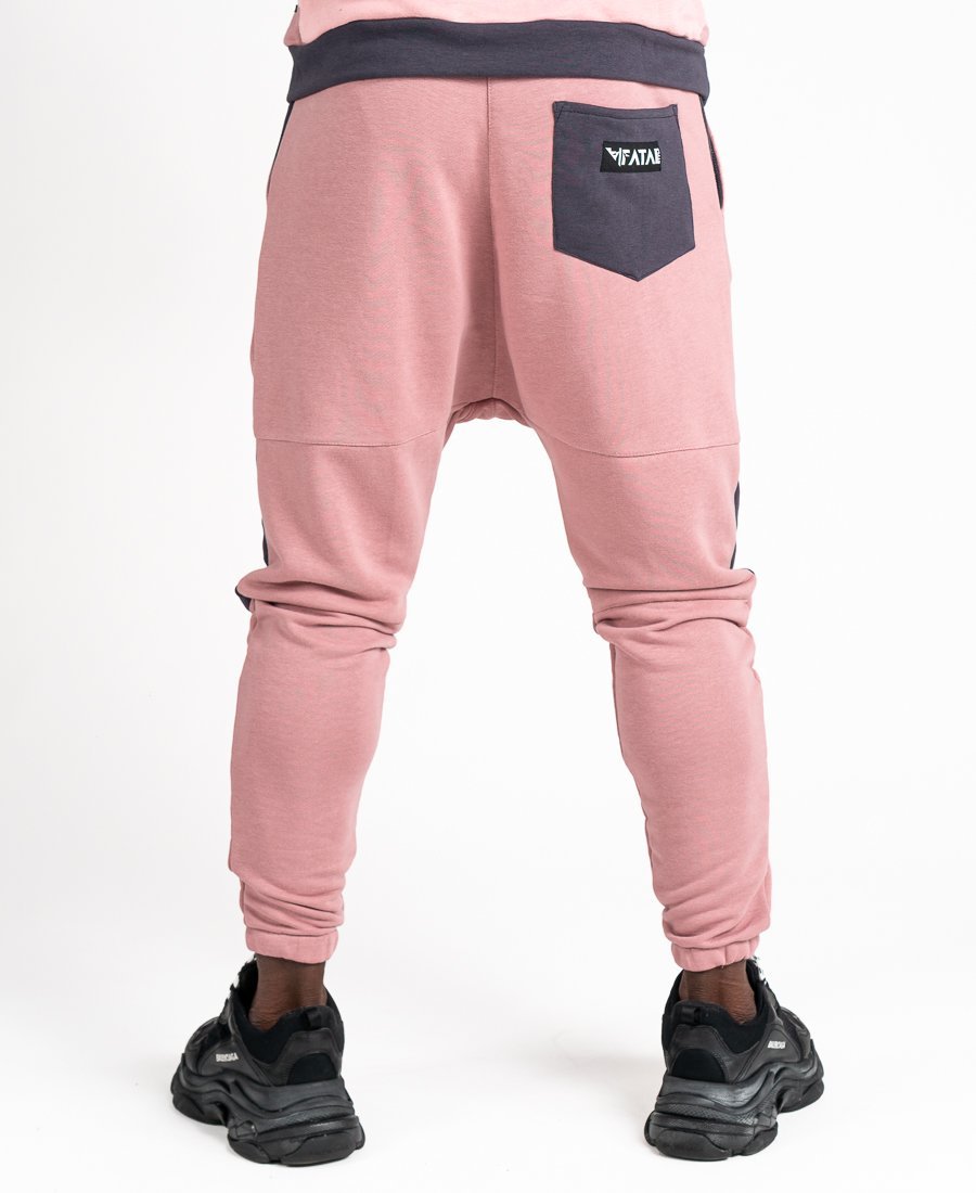 Pink trousers with grey - Fatai Style