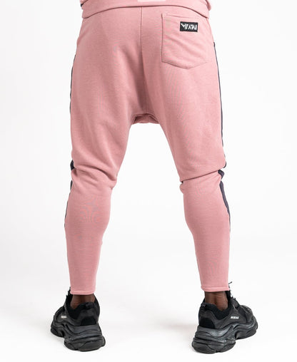 Pink trousers with grey line - Fatai Style