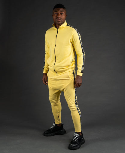 Yellow tracksuit with big F-sign - Fatai Style