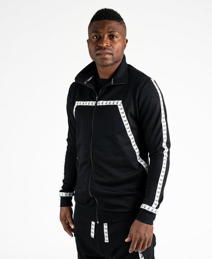 Black sweater with logo design - Fatai Style