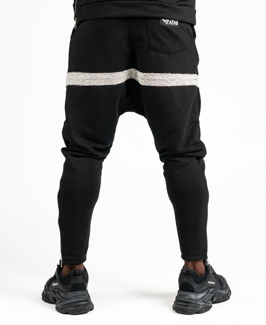 Black trousers with special design - Fatai Style