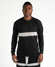 Încarcă imaginea în vizualizatorul Galerie, Black sweater with special design - Fatai Style
