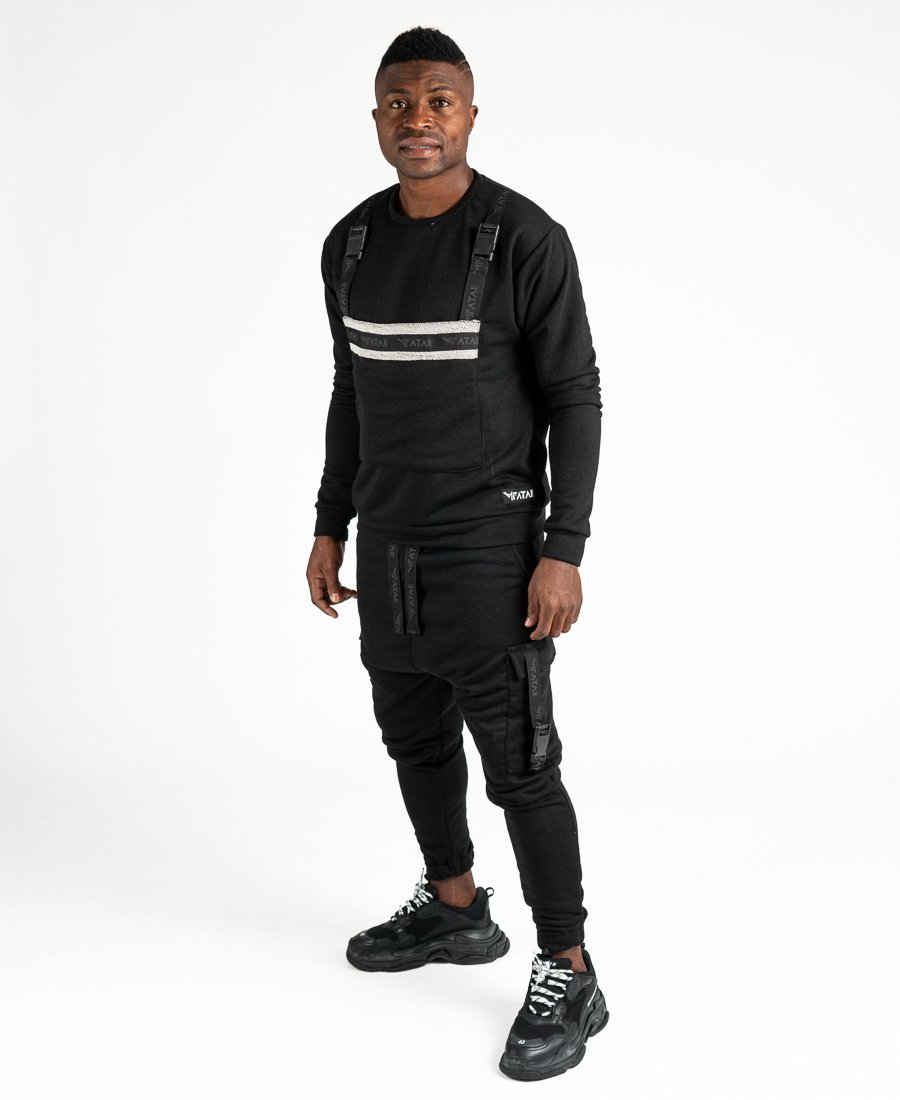 Black tracksuit with accesories - Fatai Style