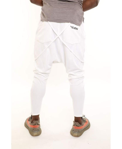 White trousers with special design - Fatai Style