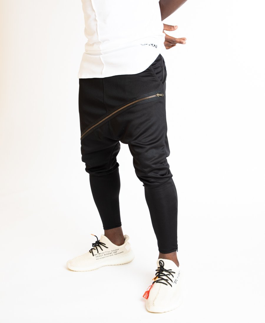 Trousers with long zip attached - Fatai Style