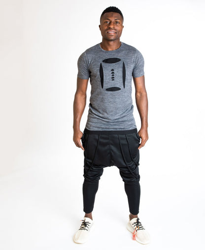 Black trousers with great design - Fatai Style