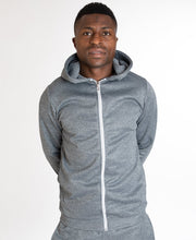 Încarcă imaginea în vizualizatorul Galerie, Grey shadow tracksuit blouse - Fatai Style
