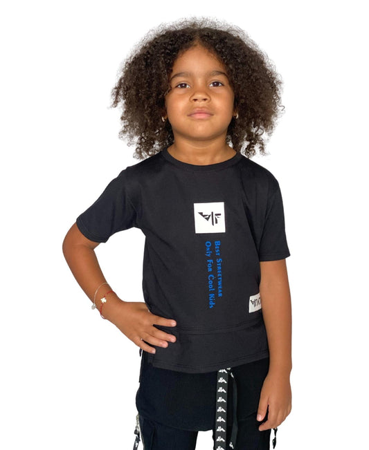 Tricou negru unisex - Cool Kids