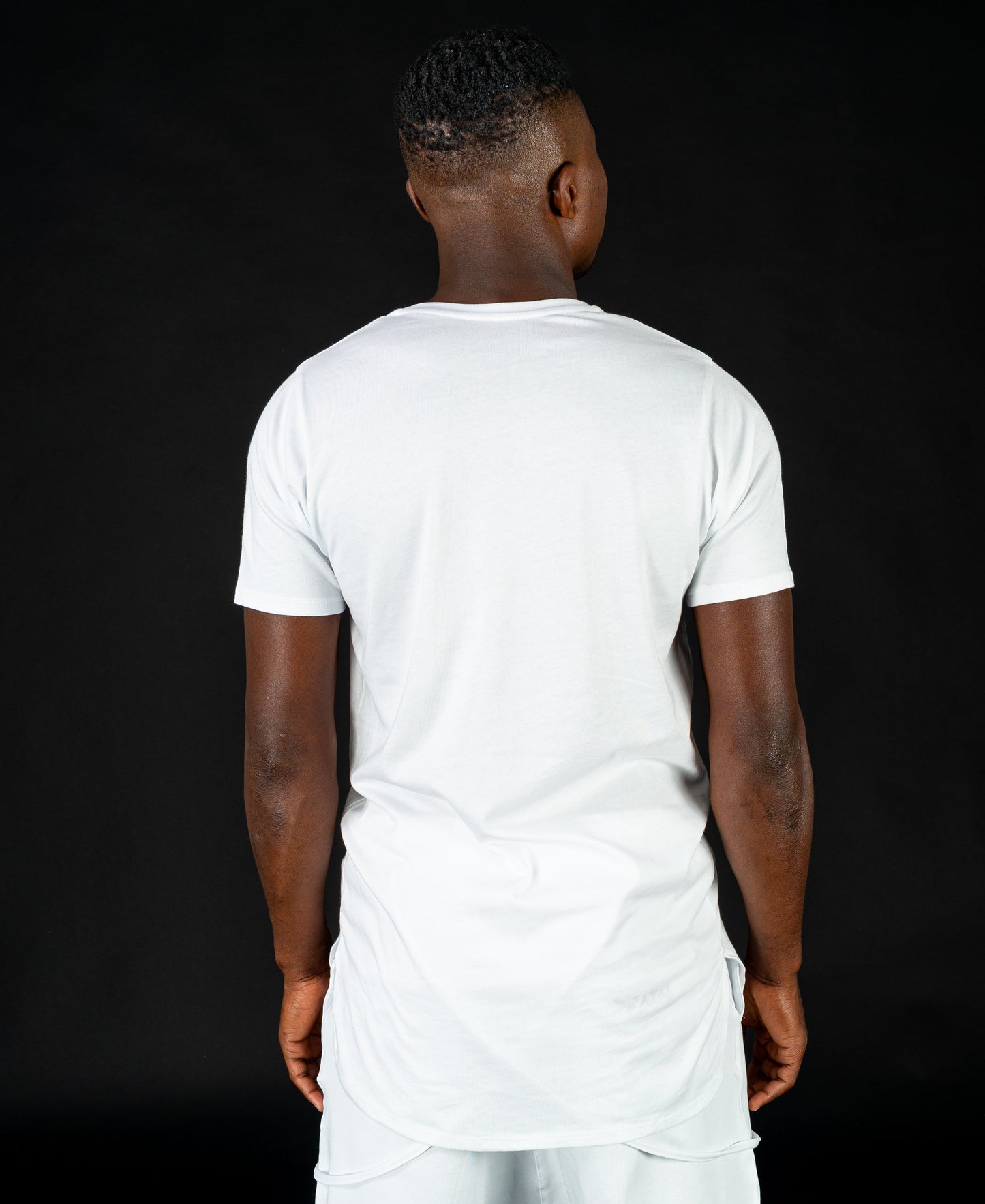 White t-shirt with green logo - painted - Fatai Style