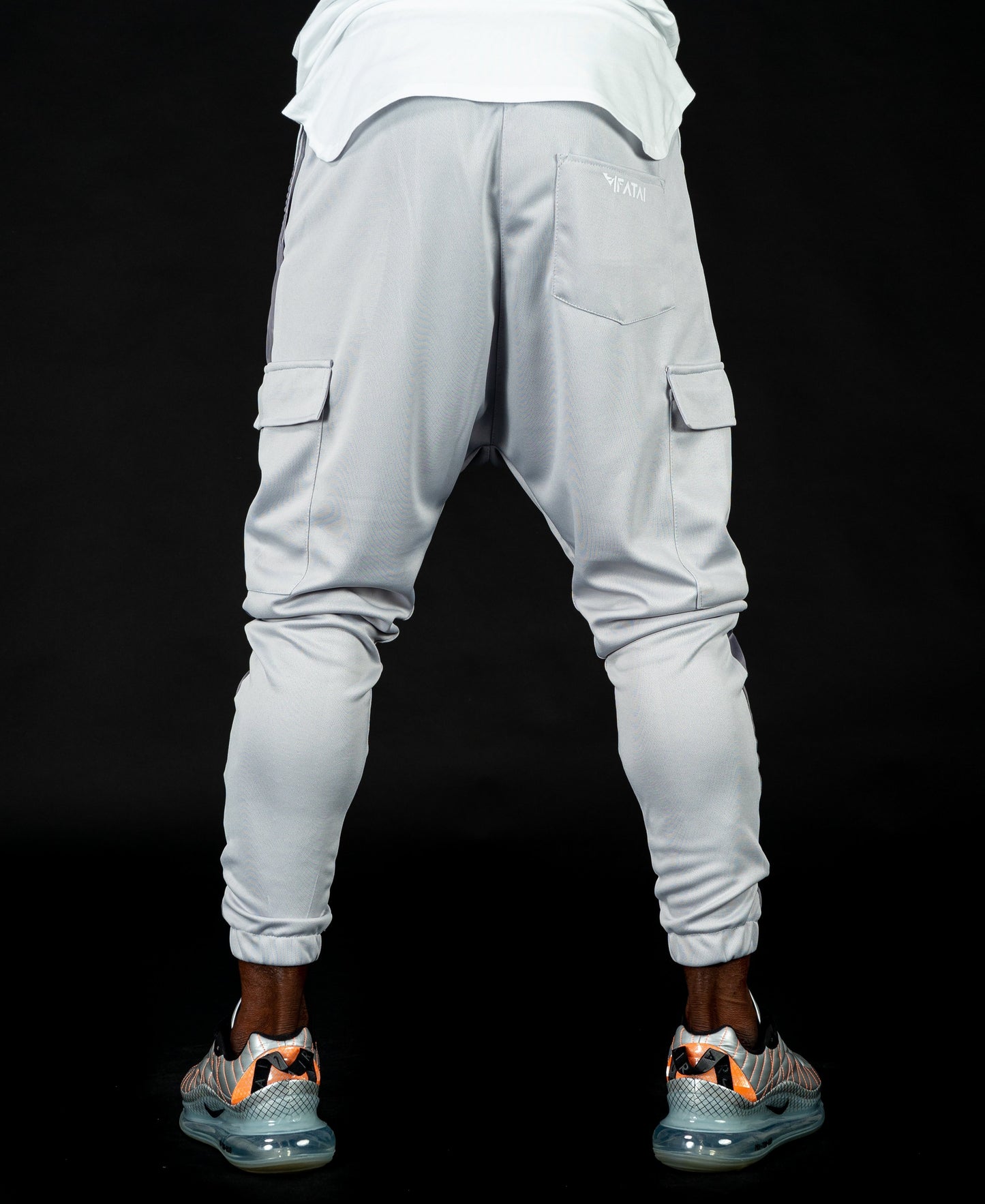 Light Grey trousers with side pocket - Fatai Style