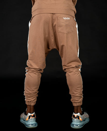 Brown trousers with white line - Fatai Style