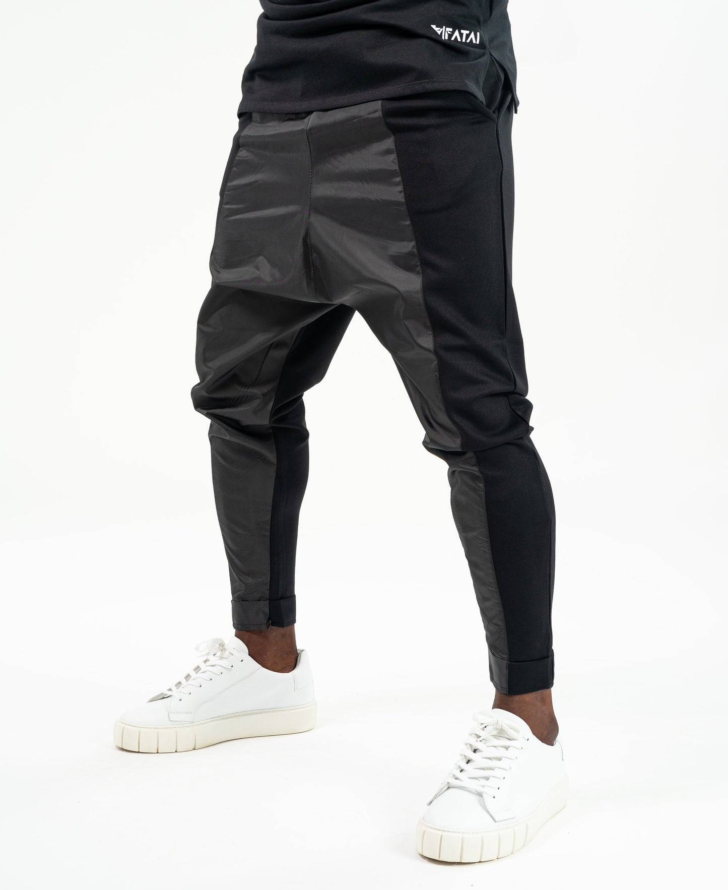 Black trousers with fold - Fatai Style