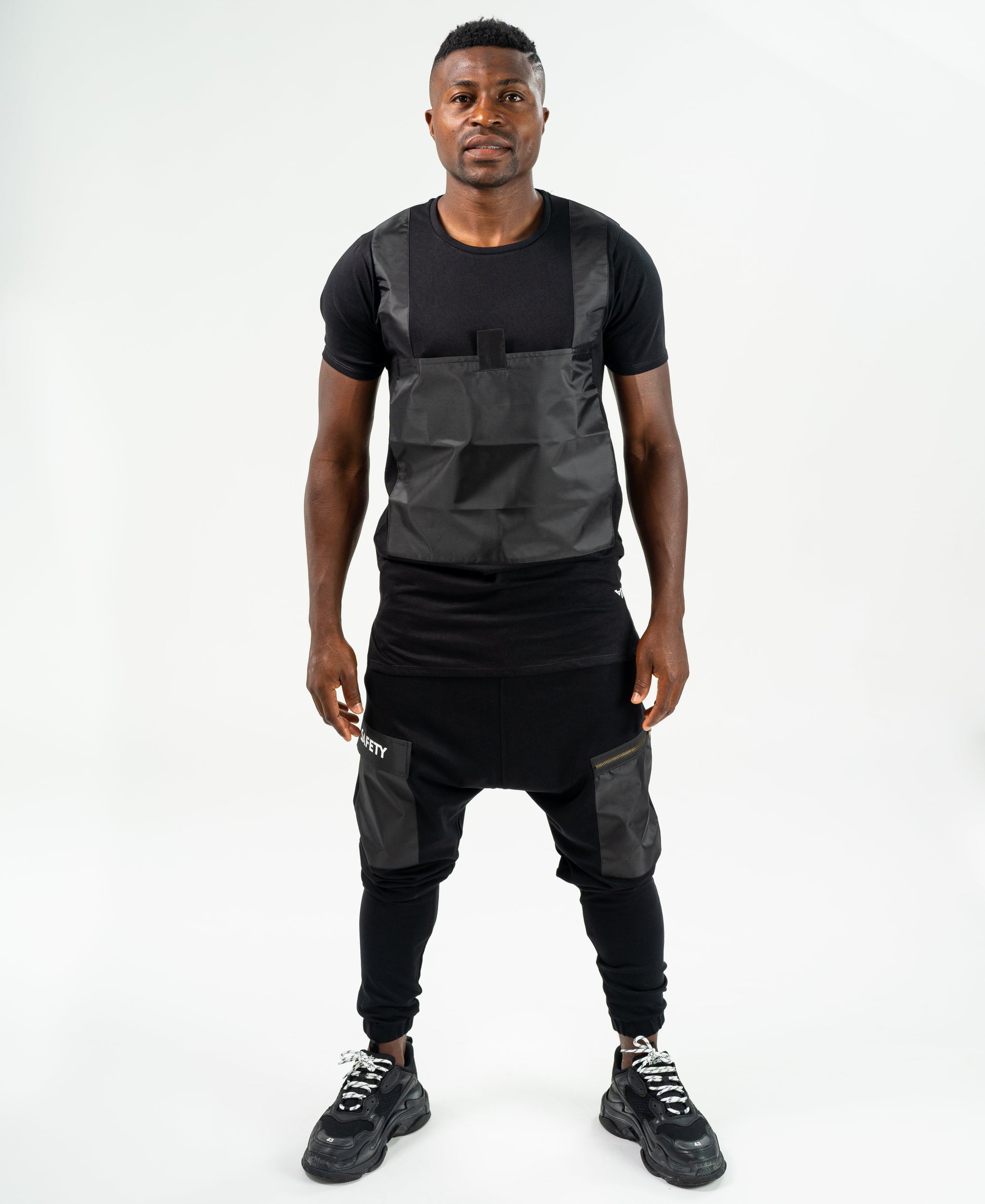Black t-shirt with bulletproof design - Fatai Style