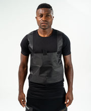 Încarcă imaginea în vizualizatorul Galerie, Black t-shirt with bulletproof design - Fatai Style
