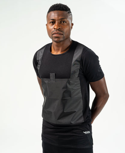 Black t-shirt with bulletproof design - Fatai Style